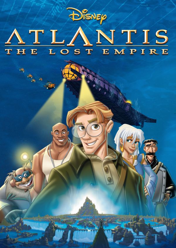 Atlantis: The Lost Empire on Disney+ CA