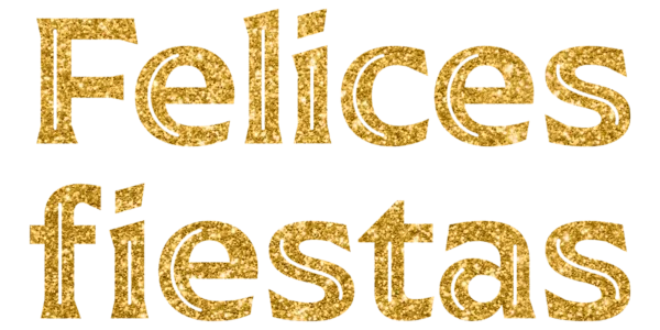 Felices fiestas Title Art Image