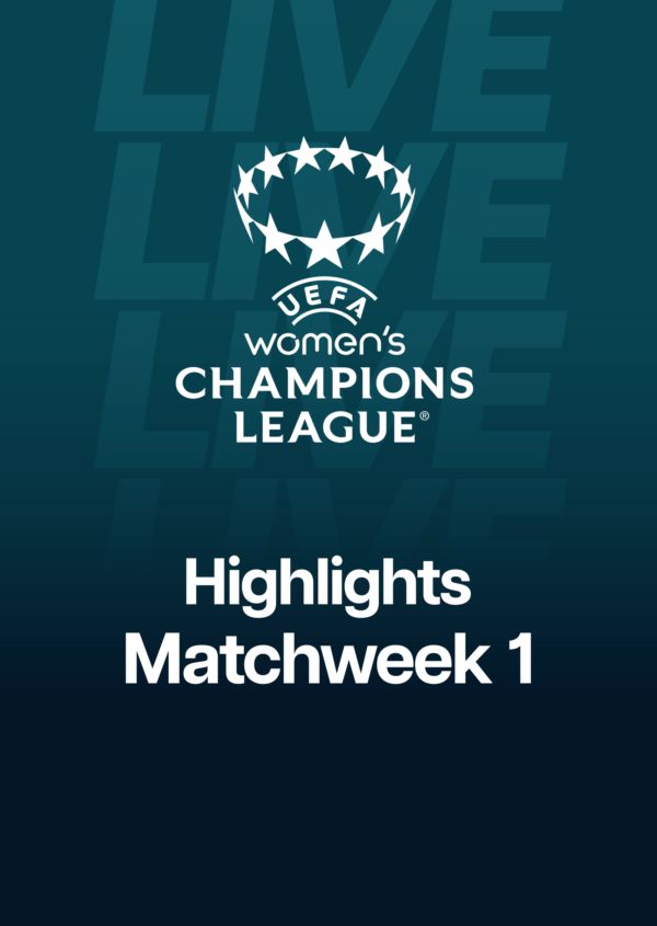 UEFA Women's Champions League Highlights Match Week 1 on Disney+ ES