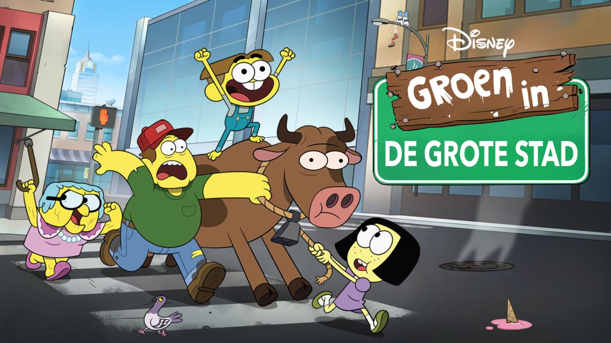 Kijk de volledige afleveringen van Groen in de Grote Stad Disney+