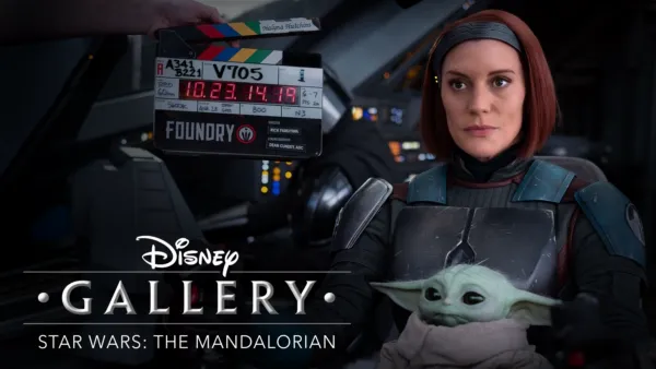 thumbnail - 《迪士尼艺廊 ：曼达洛人》 剧组主创采访是一部关于《曼达洛人》制作过程的系列纪录片。