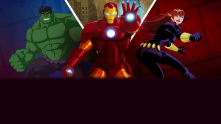 Animação da Marvel Background Image
