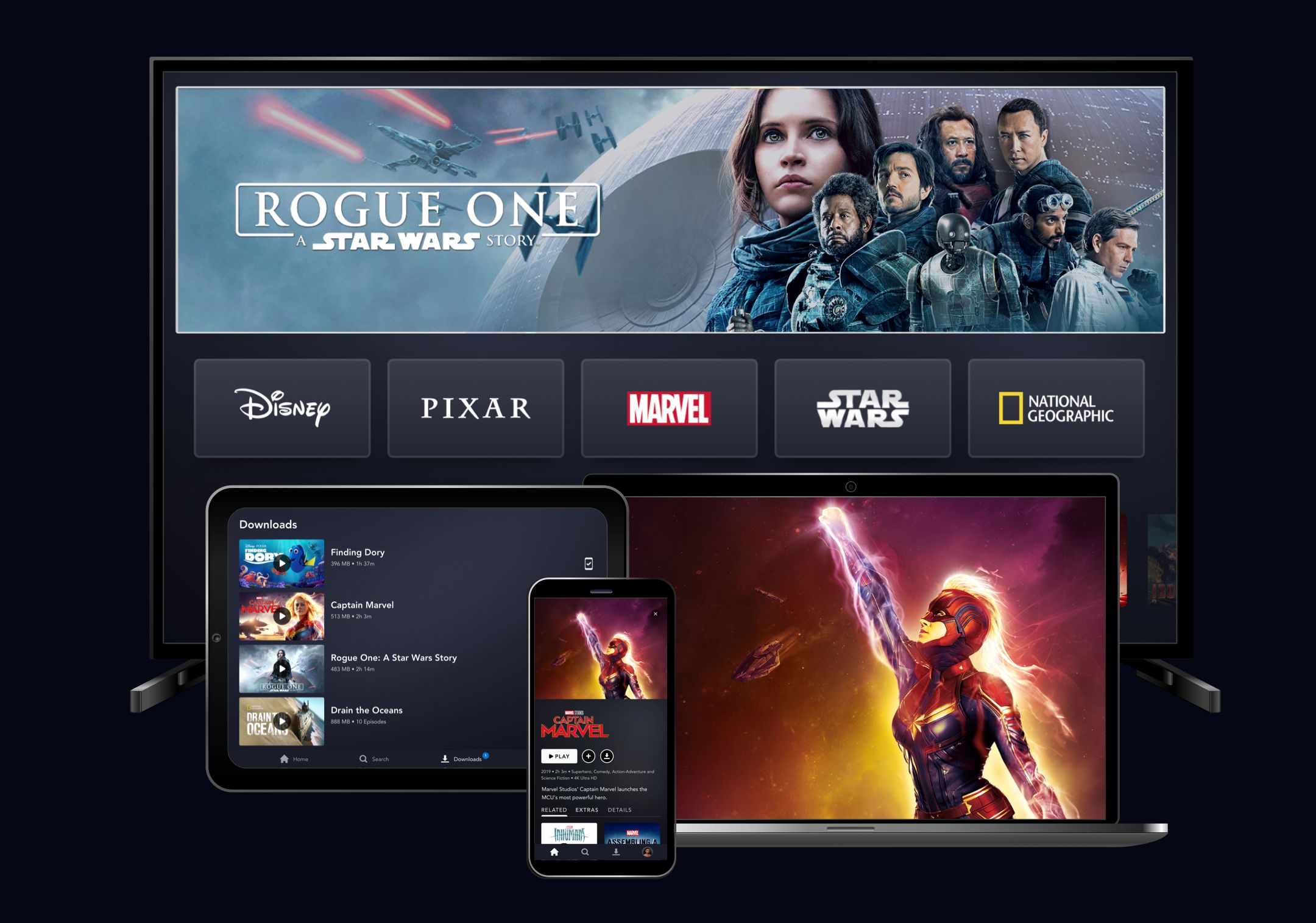 Disney Stream All Of Disney Marvel Pixar Star Wars National