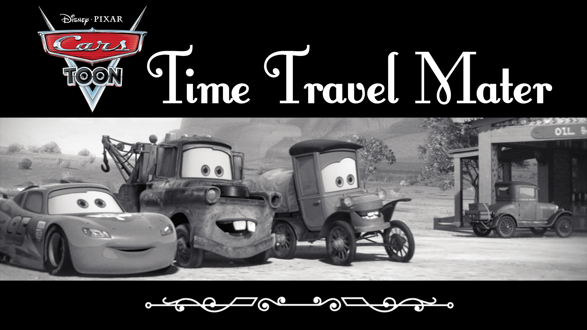 cars toon time travel mater