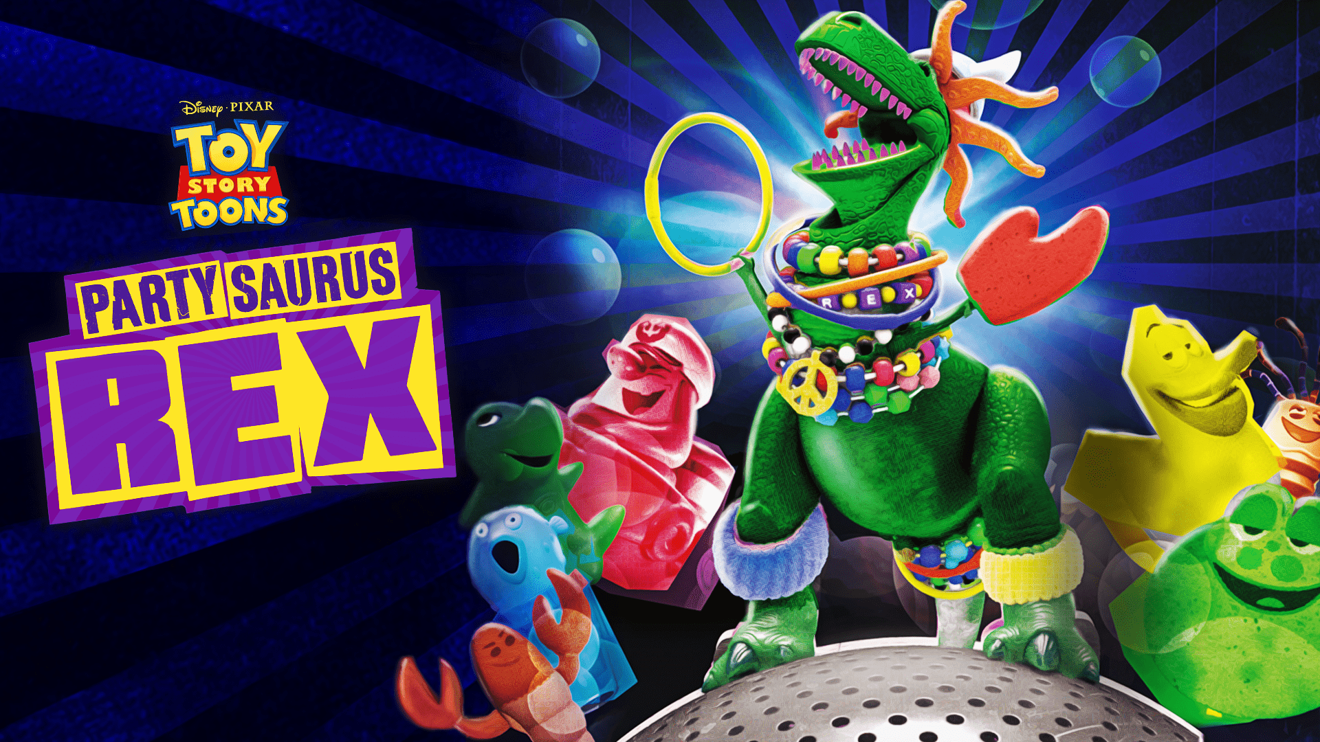 partysaurus rex bath toys