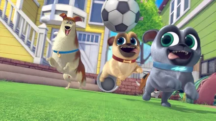 Giocando con i Puppy Dog Pals