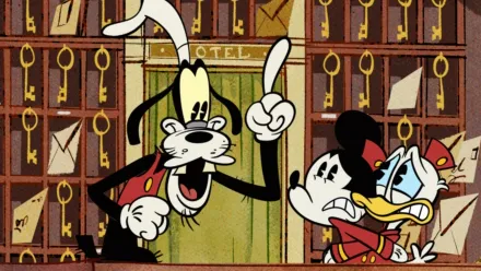 thumbnail - The Wonderful World of Mickey Mouse S1:E15 Bellboys