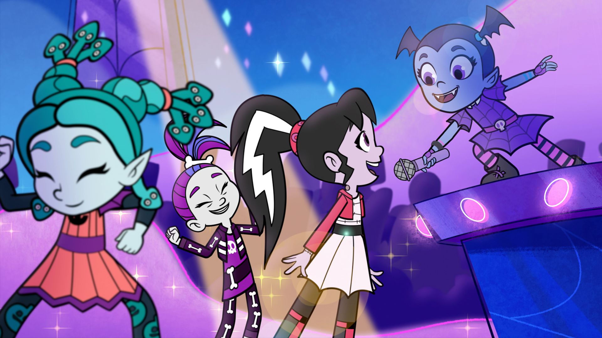 Watch Disney Vampirina Ghoul Girls Rock! (Shorts) Full Episodes | Disney+