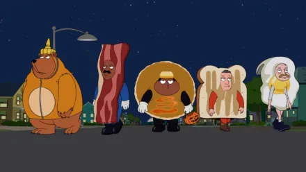 thumbnail - The Cleveland Show S2:E4 It's the Great Pancake, Junior Brown