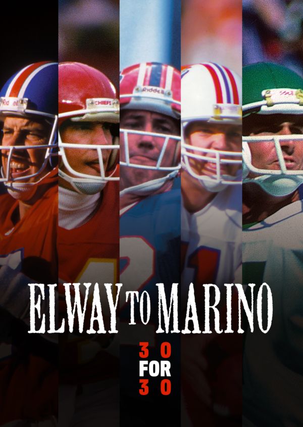 Elway to Marino on Disney+ CA