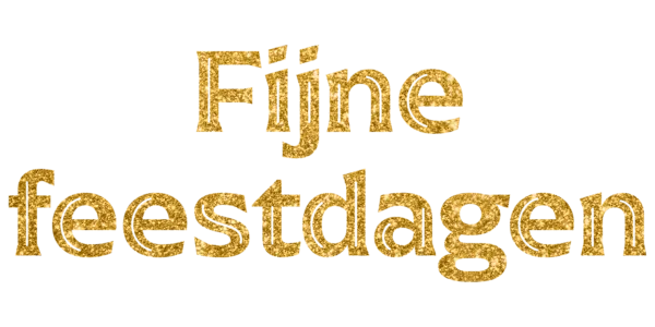 Fijne feestdagen Title Art Image