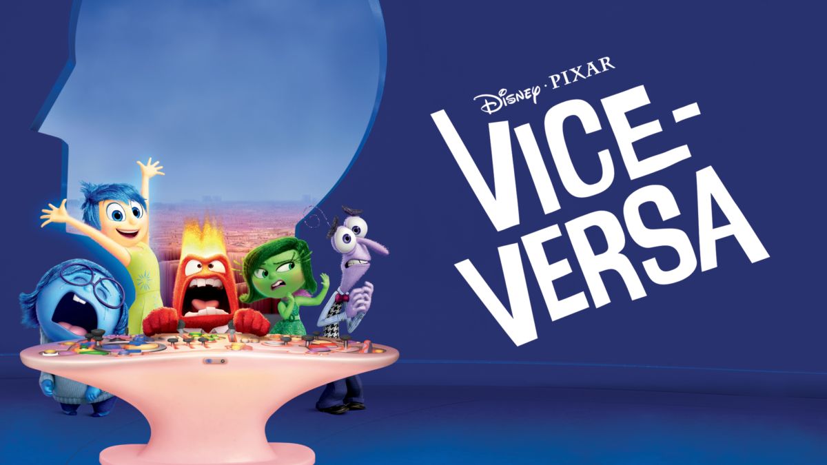 Vice versa перевод. Постер vice Versa фильм. Обложка для двд inside out. AAA, la película: sin límite en el tiempo мультфильм 2010.