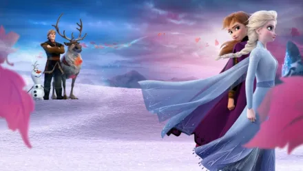 La Reine des Neiges Background Image