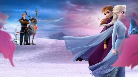 La Reine des neiges Background Image