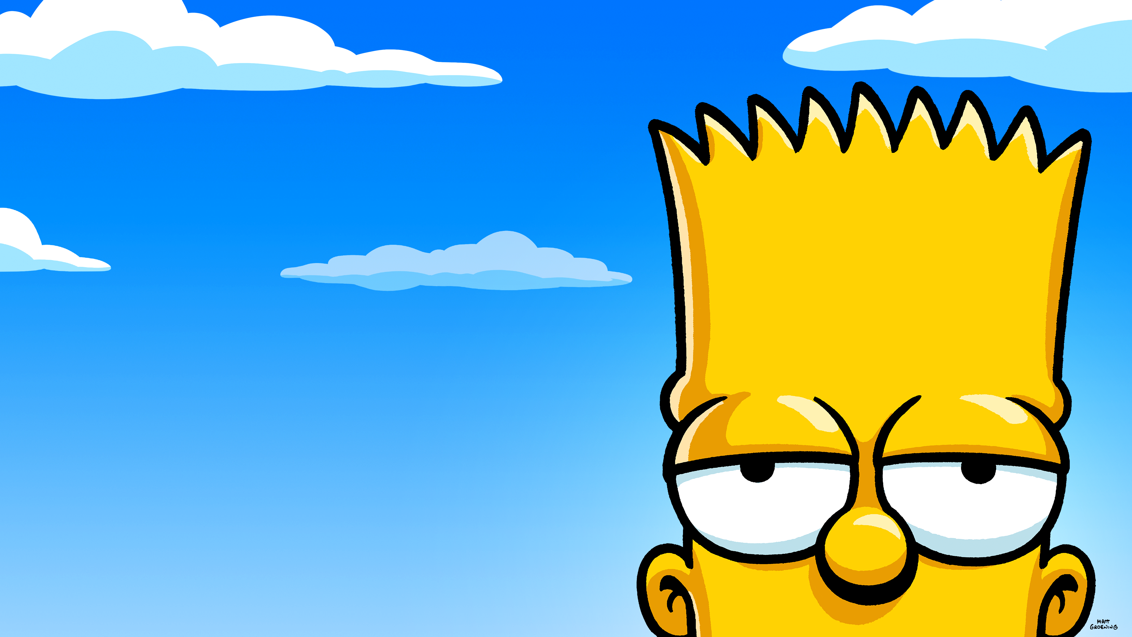 View full size Sadbart Thesimpsons Art Sorry Sorrow - Bart Simpson