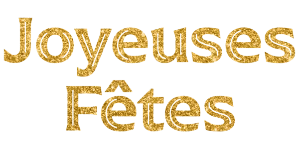 Joyeuses Fêtes Title Art Image