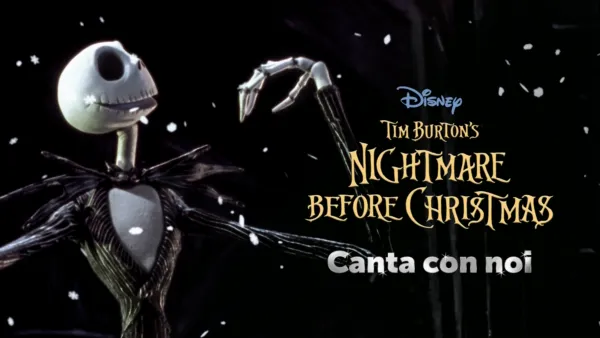 thumbnail - Tim Burton's Nightmare before Christmas  Canta con noi