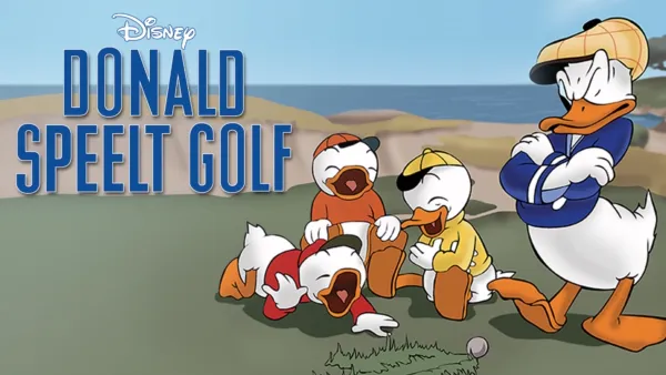 thumbnail - Donald speelt golf