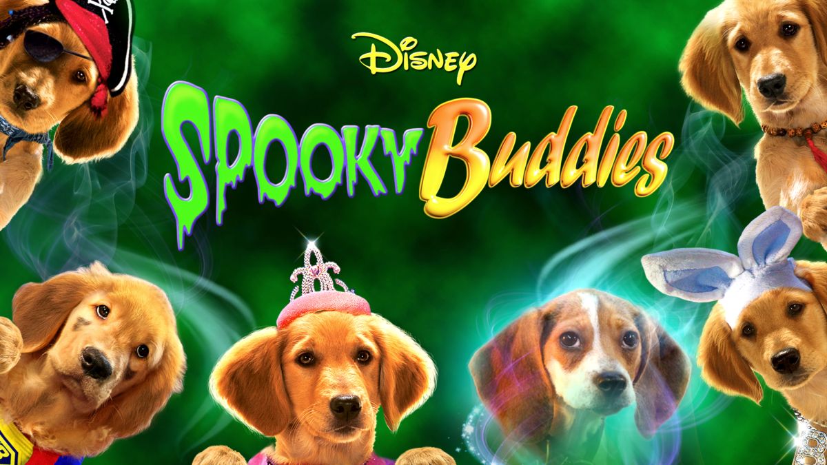 Are the dogs in Spooky Buddies real?