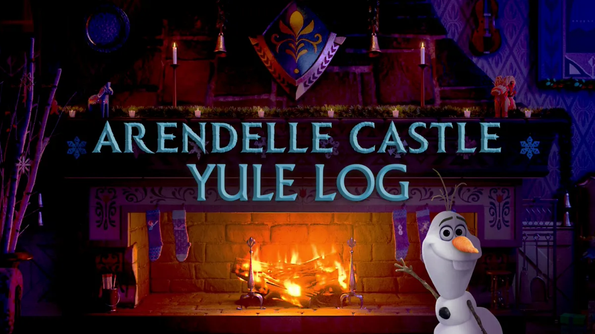 Watch Arendelle Castle Yule Log | Disney+