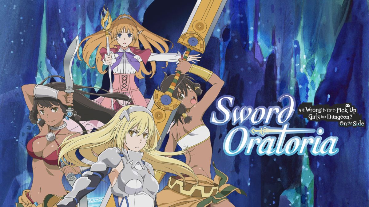  Is It Wrong To Ask For An Encounter In The Sword Oratoria  Dungeon? Gaiden All 12 Episodes European Version DVD JAPANESE EDITION :  Movies & TV