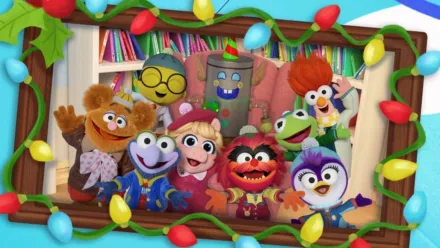 thumbnail - Muppet Babies S3:E27 It's a Wonderful Elf-bot / A Merry Litter Christmas