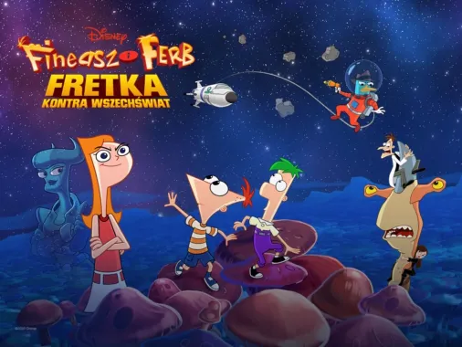 Fineasz I Ferb Skok W Kosmos Oglądaj Fineasz i Ferb: Fretka kontra Wszechświat | Disney+