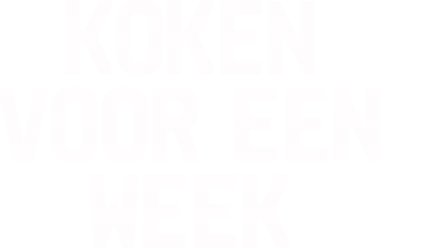 Koken voor een Week