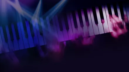 Music and Dance Background Image