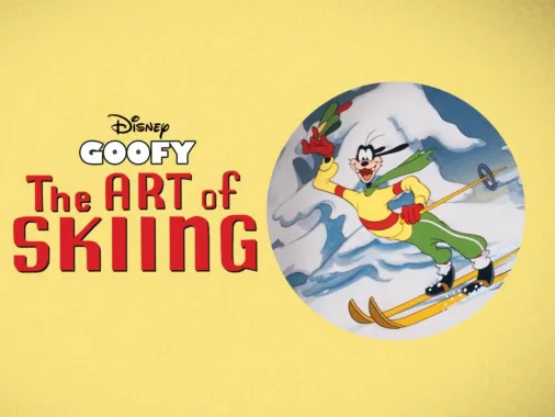 Disney Movie Poster shops 1941 The Art Of Skiing Edited.