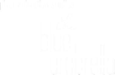 The blue umbrella