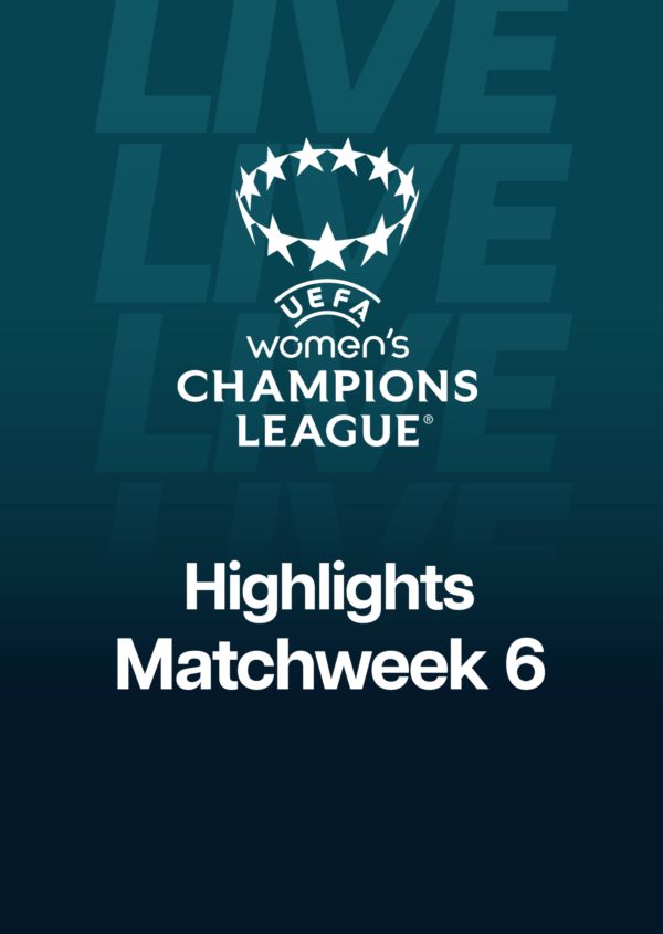 UEFA Women's Champions League Highlights Match Week 6 on Disney+ ES