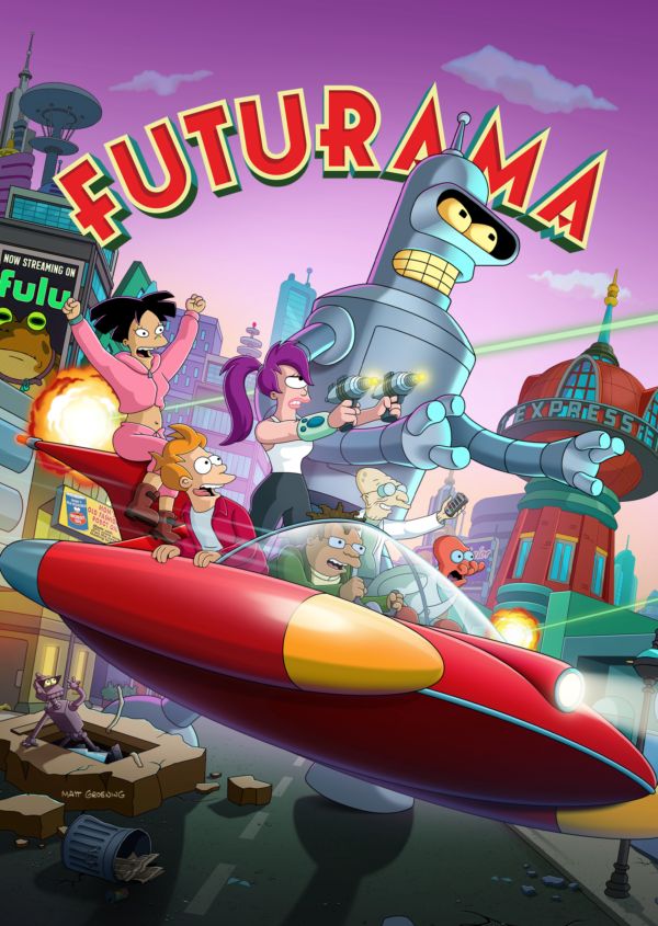 Futurama on Disney+ CA