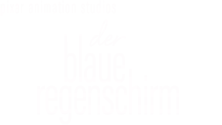 Der blaue Regenschirm