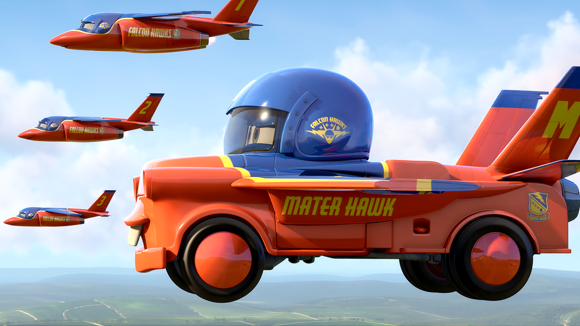 Çizgi Arabalar: Uçan Mater