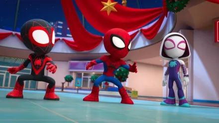 thumbnail - Spidey And His Amazing Friends S1:E12 A Very Spidey Christmas / Gobby on Ice