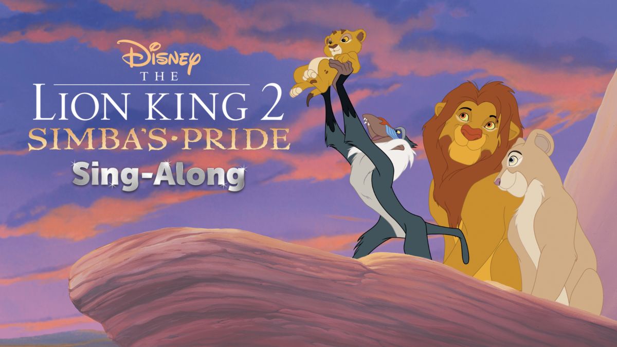 The Lion King Ii Simbas Pride Sing Along Disney 2656