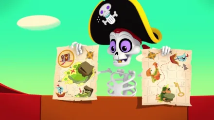 thumbnail - La maison amusante de Mickey S2:E21 Cora le crabe pirate! / L'affaire curieuse du scientifique Kooky