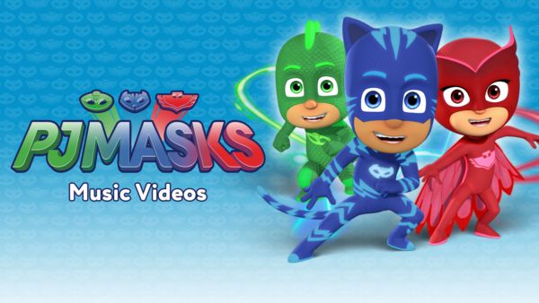 PJ Masks Music Videos on Disney+ in the UK