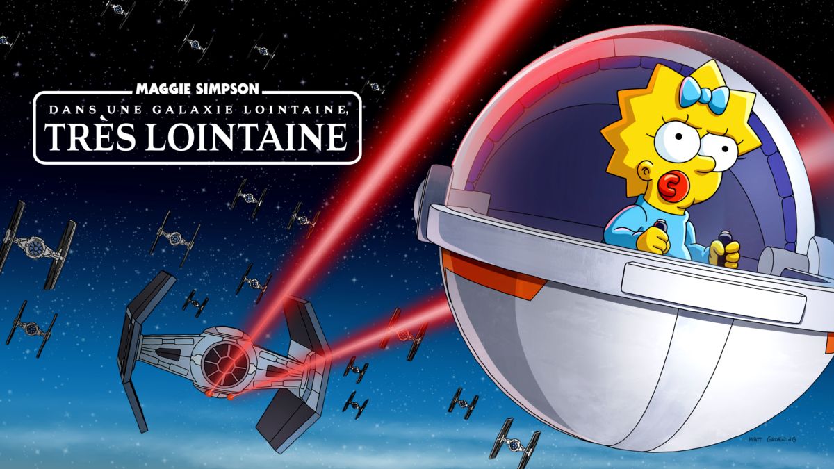 Regarder Maggie Simpson dans une galaxie lointaine, très lointaine