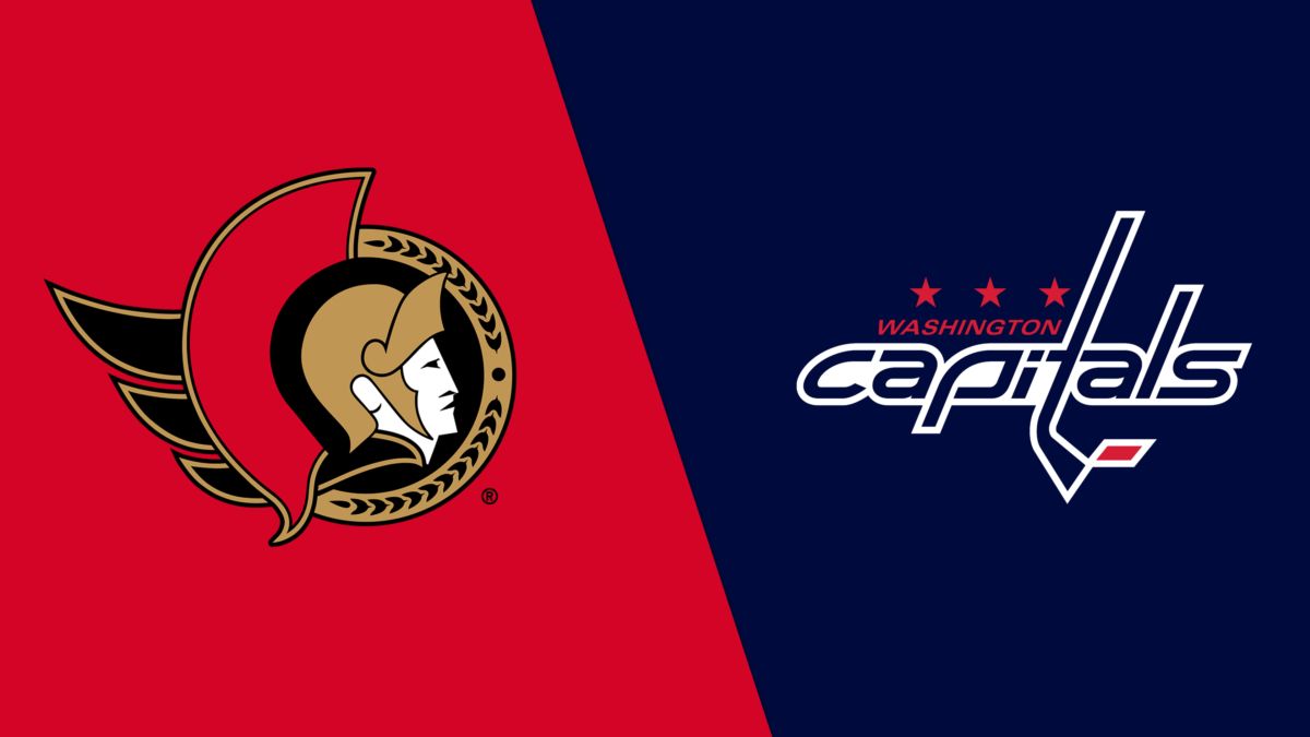 Watch Washington Capitals vs. Ottawa Senators | Star+