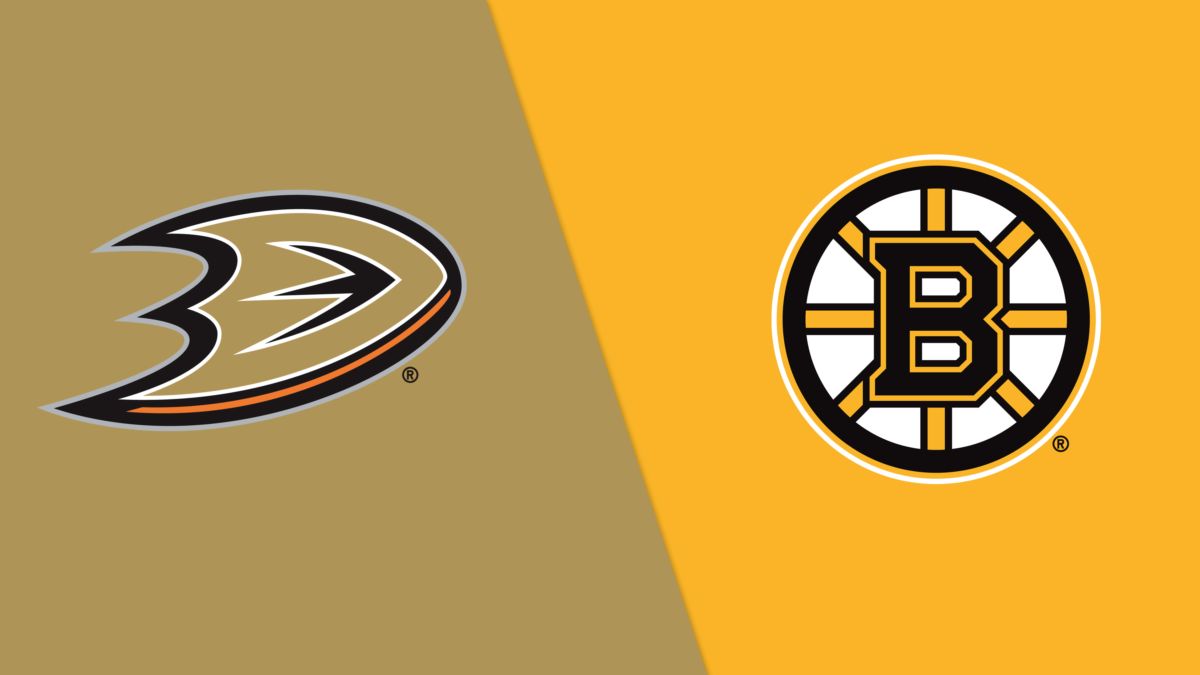 Anaheim Ducks vs Boston Bruins. Pronóstico, Apuestas y Cuotas│22 de octubre  de 2023