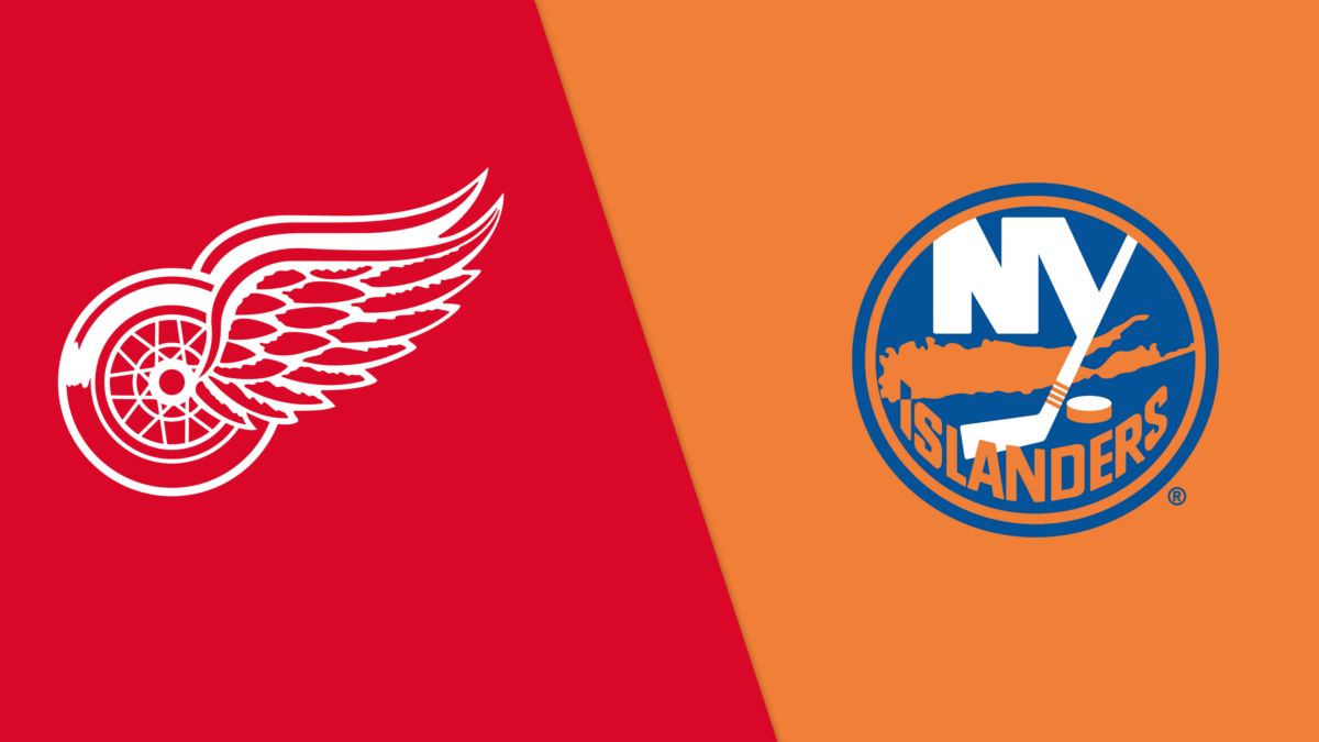 detroit red wings versus new york islanders