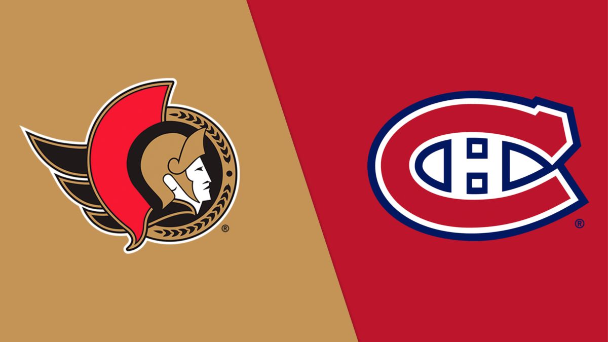 Watch Ottawa Senators Vs Montreal Canadiens Star 