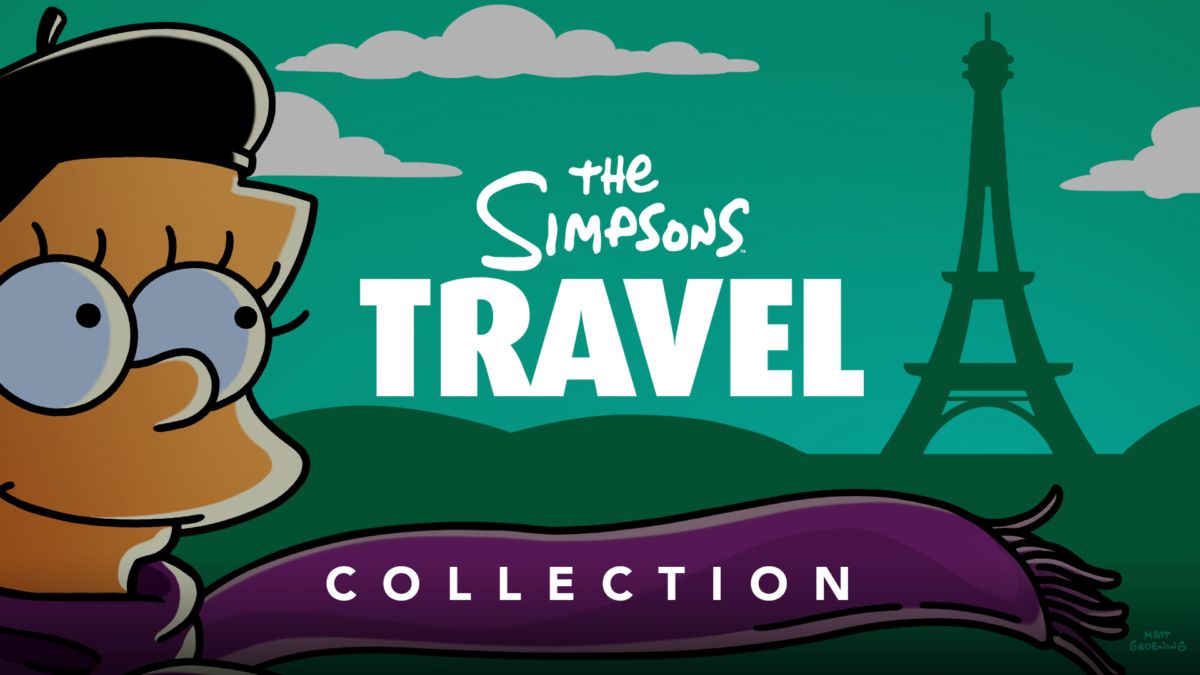 simpsons travel episodes